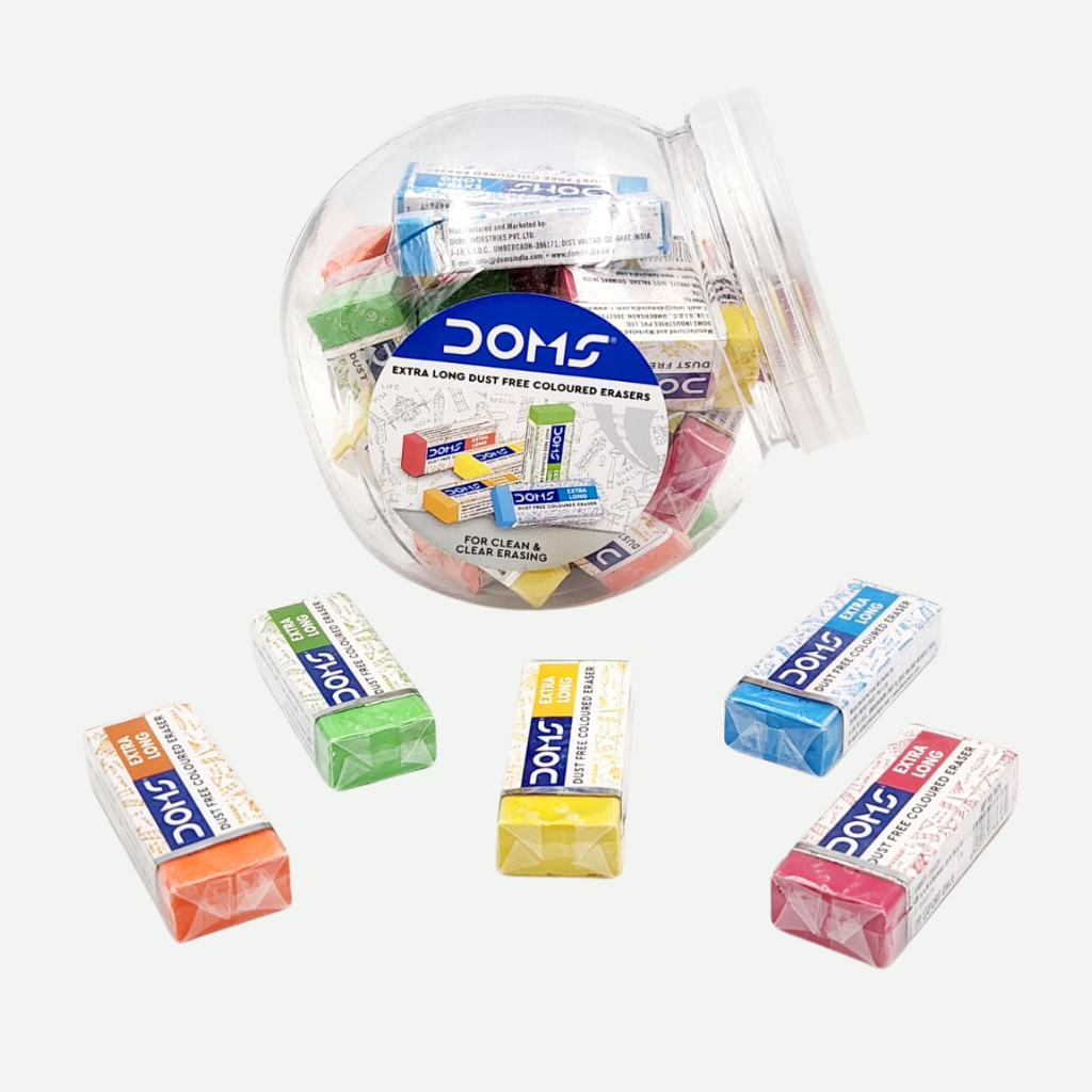 DOMS ERASER 8688 EX-LONG DUST FREE ERASER DOMS ERASER 8688 EX-LONG DUST FREE ERASER